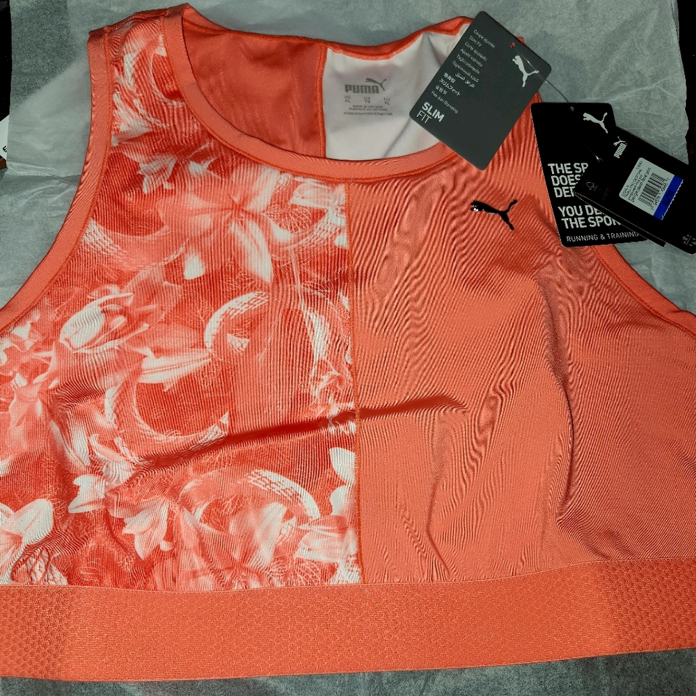 Puma XL half top/bra top